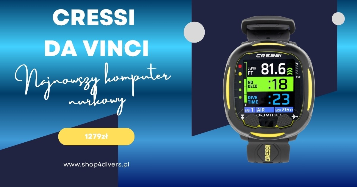 Cressi Da Vinci za 1279 zł